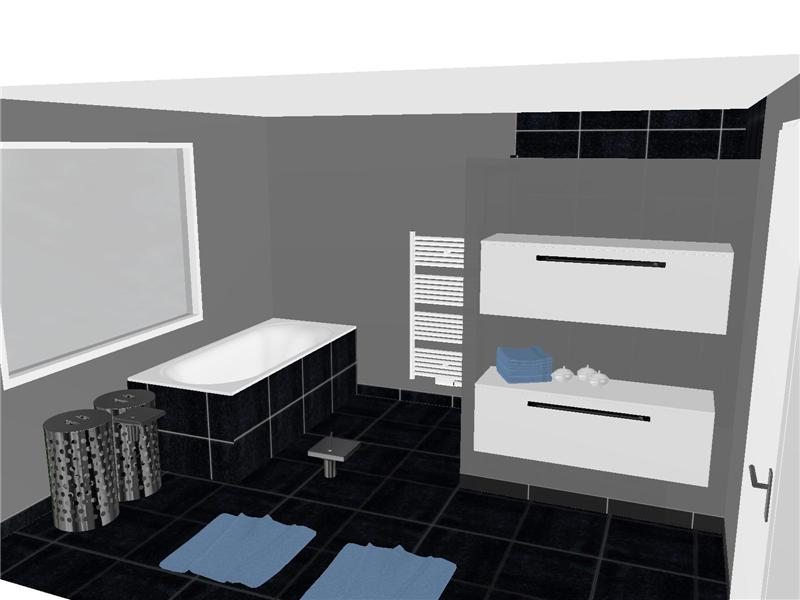 Moderne badkamer met gestukadoorde muren en tegels Welke Kleuren Badkamer ~ Moderne badkamer met gestukadoorde muren en tegels